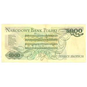PRL, 5000 złotych 1982 A