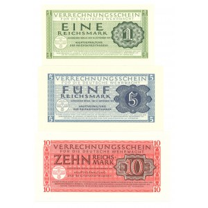Niemcy, 1-10 marek 1944 - zestaw 3 egz.