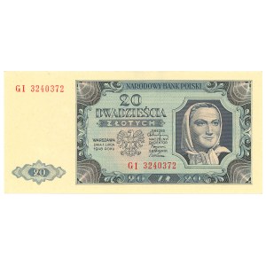 PRL, 20 złotych 1948 GI