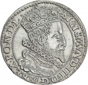 Sigismund III Vasa, Szóstak 1599, Malbork, BIG HEAD - BEAUTIFUL