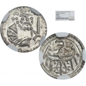 Silesia, Duchy of Legnica-Brzeg, Heller Legnica - NGC MS63