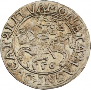 Sigismund II Augustus, half-grosz 1556, Vilnius, LI/LITVA