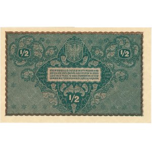 II RP, 1/2 marki polskiej 1920