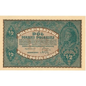 II RP, 1/2 marki polskiej 1920