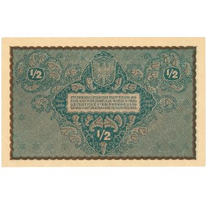 II RP, 1/2 marki polskiej 1920
