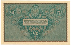 II RP, 1/2 Polish mark 1920