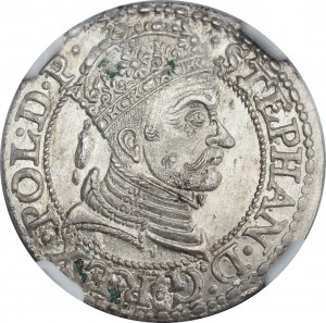 Stefan Batory, Grosz 1579, Gdańsk - WYŚMIENITY