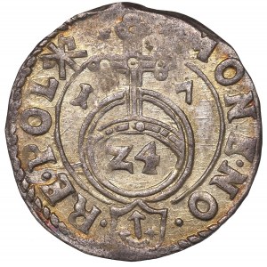 Sigismund III, 1,5 groschen 1617, Cracow