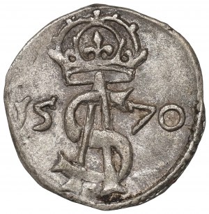 Sigismund II Augustus, 2 denarii 1570, Vilnius