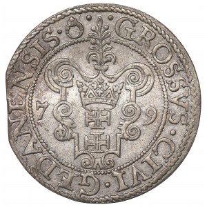 Stephan Bathory, Groschen 1579, Danzig