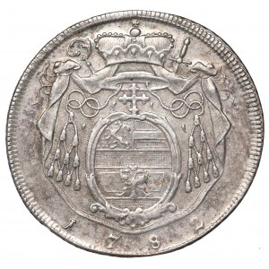 Austria, Bishopic of Salzburg, Hieronim Joseph, Thaler 1782