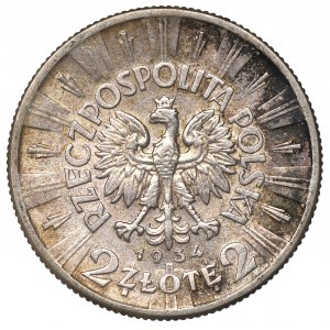 II Republic of Poland, 2 zloty 1934 Pilsudski
