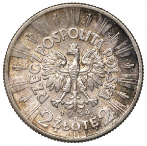 II Republic of Poland, 2 zloty 1934 Pilsudski