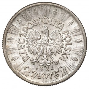 II Republic of Poland, 2 zloty 1934 Pilsudski