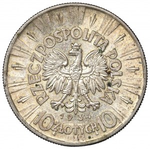 II Republic of Poland, 10 zloty 1934 Pilsudski