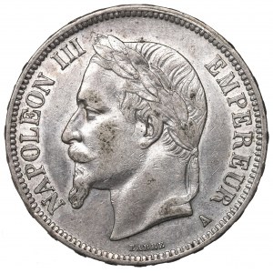 France, 5 francs 1868