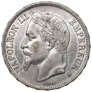 France, 5 francs 1868