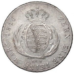 Germany, Saxony, Friedrich August I, Thaler 1816, Dresden