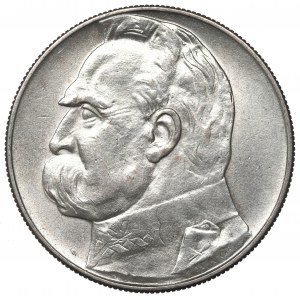 II Republic of Poland, 10 zloty 1937 Pilsudski