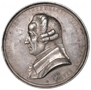 Latvia, medal Peter Heinrich von Blankenhagen