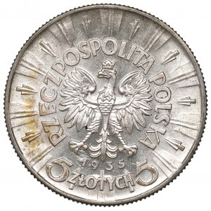 II Republic of Poland, 5 zloty 1935 Pilsudski