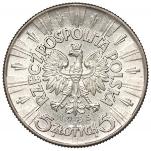 II Republic of Poland, 5 zloty 1935 Pilsudski