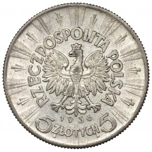 II RP, 5 Zloty 1936 Piłsudski