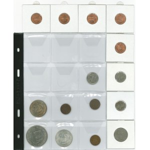 USA, Set of coins including silver