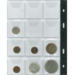 USA, Set of coins including silver
