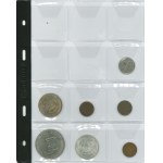 USA, Set of coins including silver
