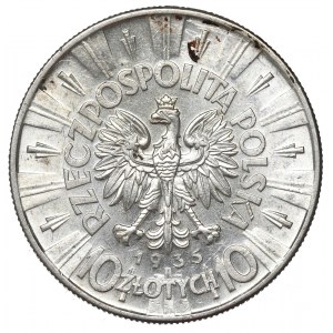 II Republic of Poland, 10 zloty 1935 Pilsudski