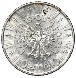 II Republic of Poland, 10 zloty 1935 Pilsudski