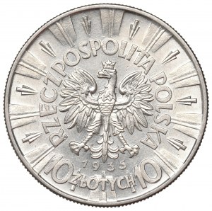 II Republic of Poland, 10 zloty 1935 Pilsudski