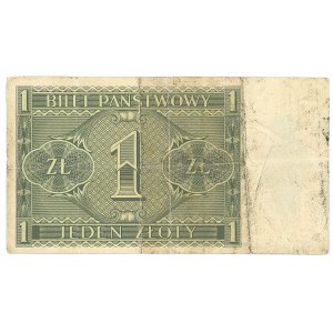 II RP, 1 złoty 1938 C - RZADKOŚĆ