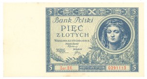 II RP, 5 gold 1930 BX