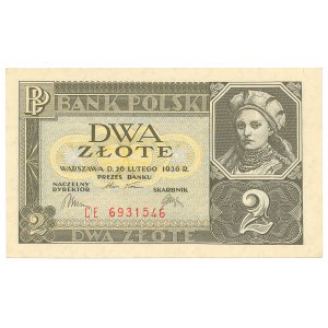 II RP, 2 gold 1936 CE