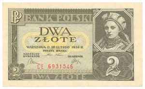 II RP, 2 gold 1936 CE