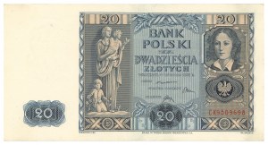 II RP, 20 zloty 1936 CK