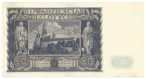 II RP, 20 zloty 1936 CK