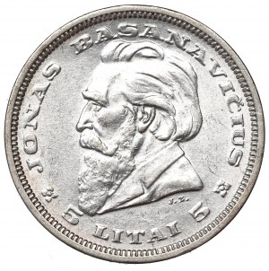 Lithuania, 5 litu 1936
