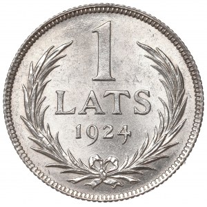Latvia, 1 lati 1924