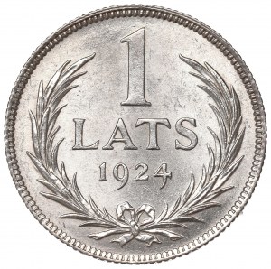 Latvia, 1 lati 1924