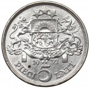 Latvia, 5 lati 1932