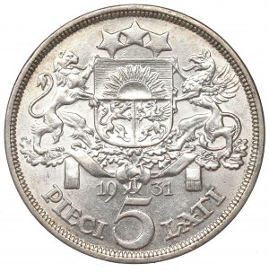 Latvia, 5 lati 1931