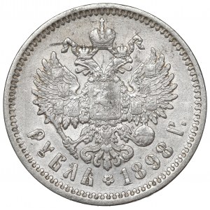Russia, Nicholas II, Rouble 1898 АГ