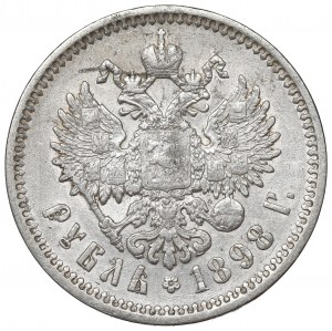 Russia, Nicholas II, Rouble 1898