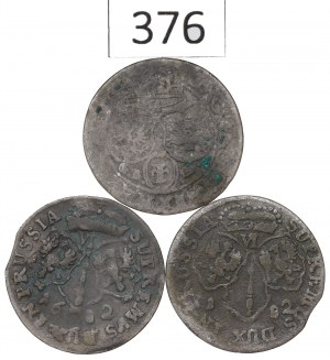 Prussia and John II Casimir, Lot 6 groschen