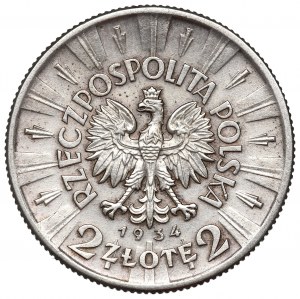 II Republic of Poland, 2 zloty 1934 Pilsudski