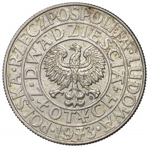 People's Republic of Poland, 20 gold 1973 tree - CuNi sample