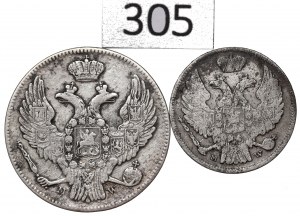Russian partition, Nicholas I, Coin set